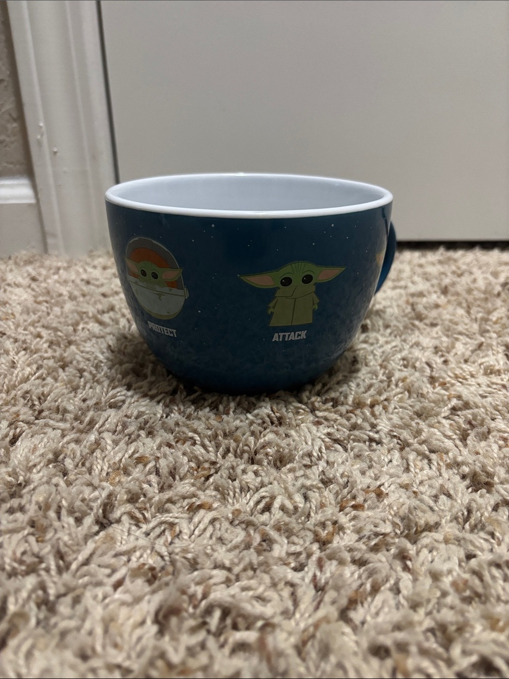 Star Wars Blue Grogu Character Mug